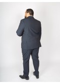Veste de costume J.Ordell Marzotto grande taille bleu marine