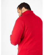 Pull cachemire Maneven grande taille rouge