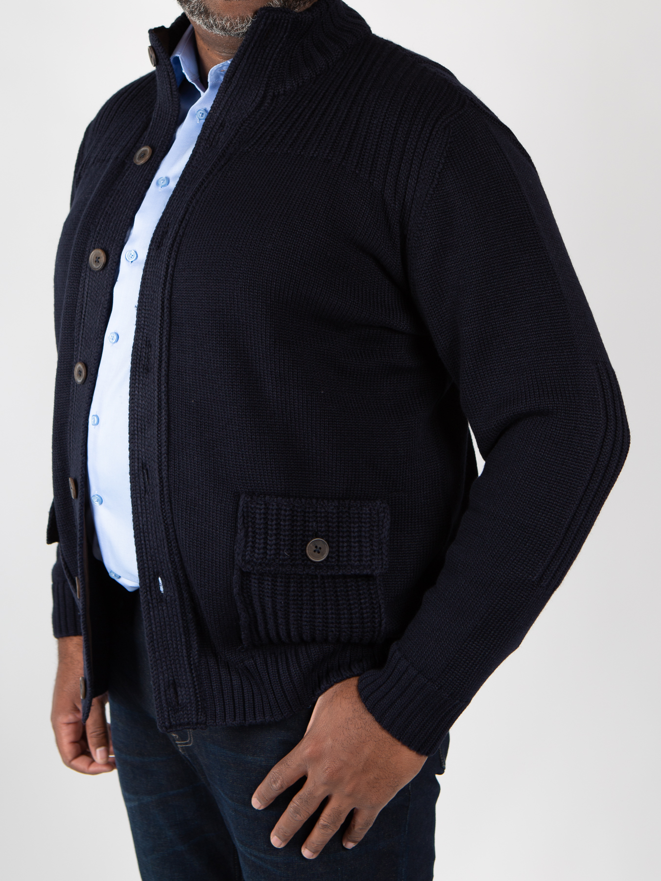 gilet laine homme grande taille