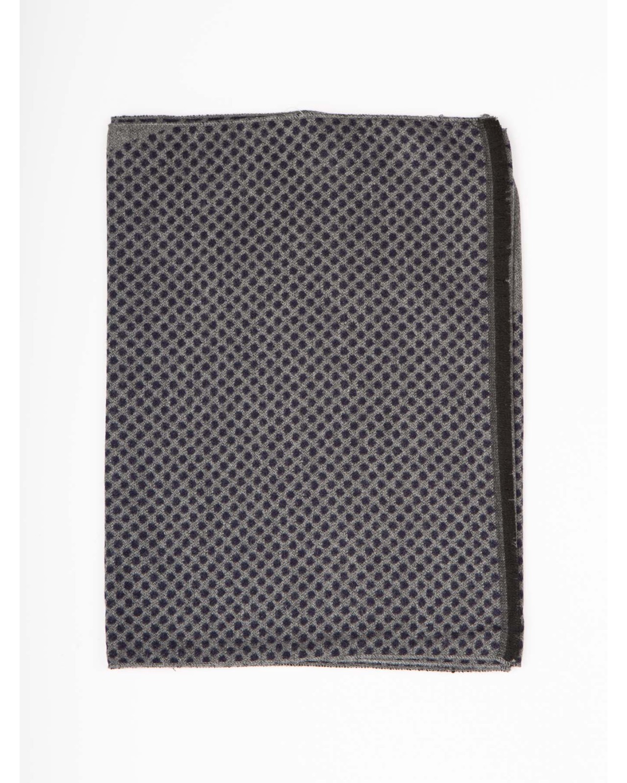 Boite écharpe à pois Bugatti bleu marine