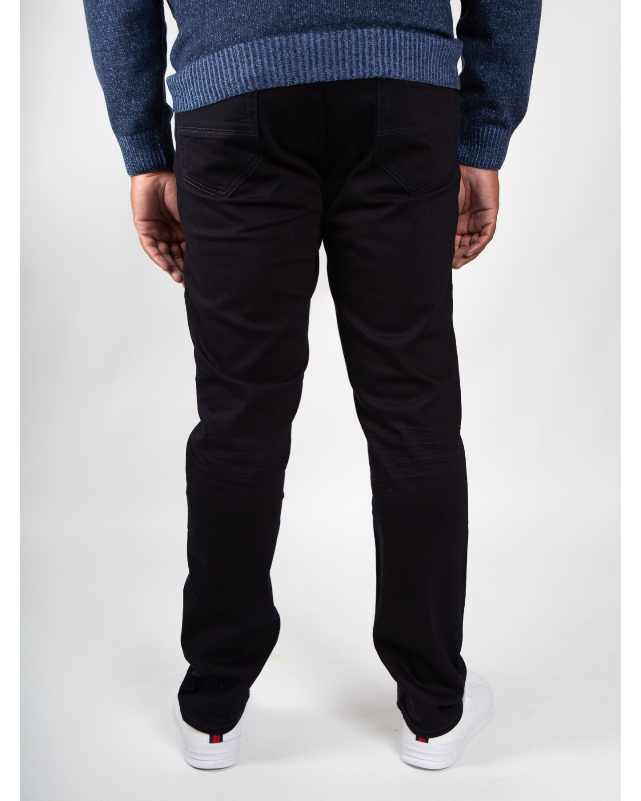 Jean Maneven bleu marine grande longueur de jambe 38US