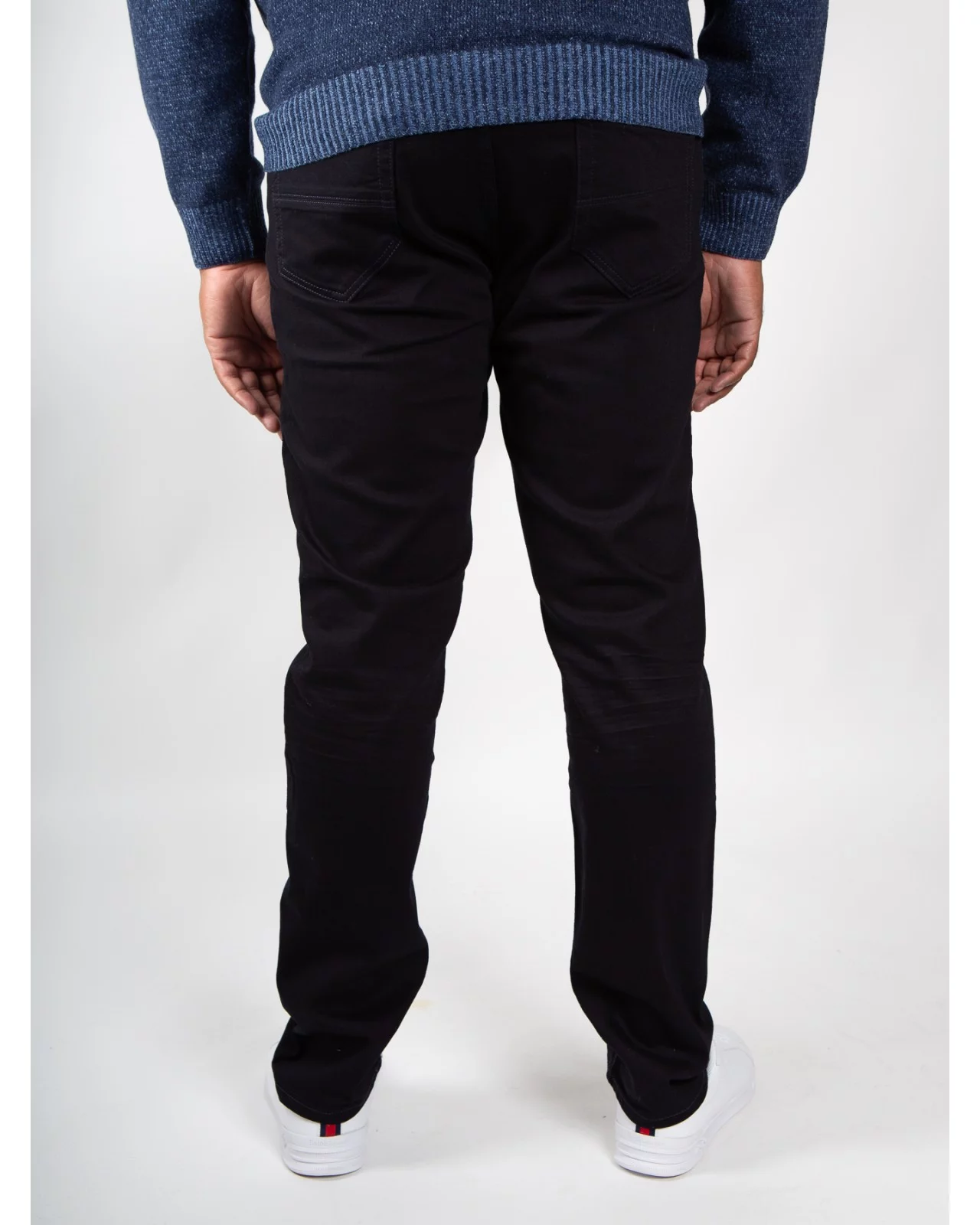 Jean Maneven bleu marine grande longueur de jambe 38US