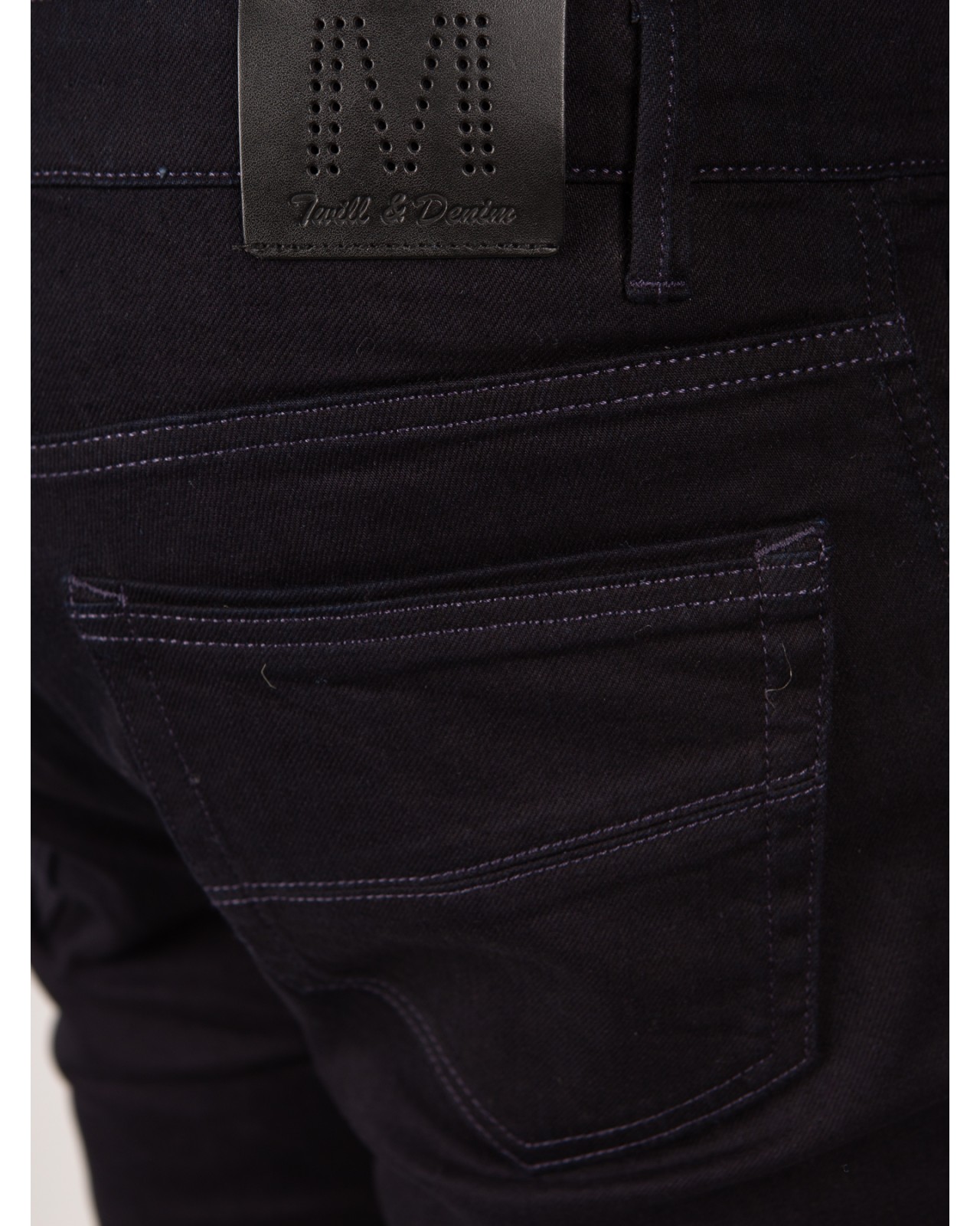 Jean Maneven bleu marine grande longueur de jambe 38US