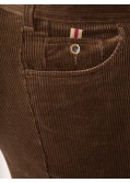 Pantalon chino Maneven en velours grande taille beige