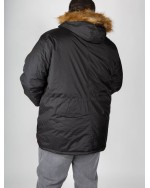 Parka longue Duke grande taille noir