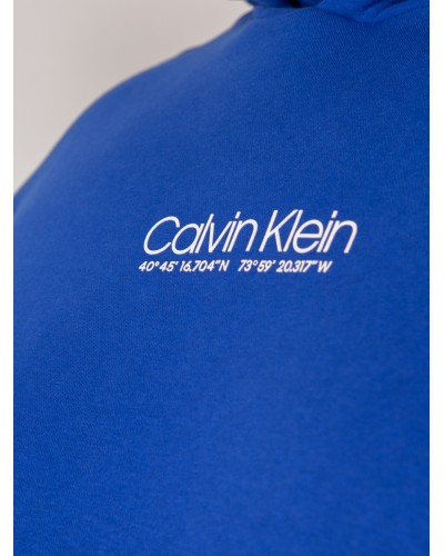 Sweat Calvin Klein grande taille bleu roi