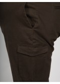 Pantalon chino cargo 1214 grande taille vert kaki