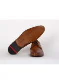 Derby pieds extra larges Lloyd grande taille cognac
