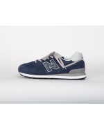 Sneakers New Balance ML574 grande taille bleu marine