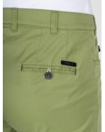 Pantalon chino Maneven grande taille vert