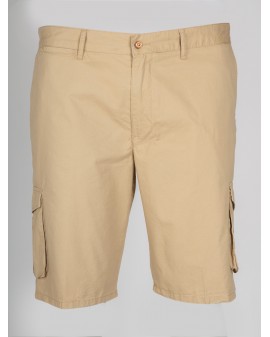 Short cargo 1214 grande taille beige