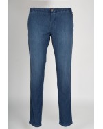 Pantalon chino Redpoint grande taille bleu brut