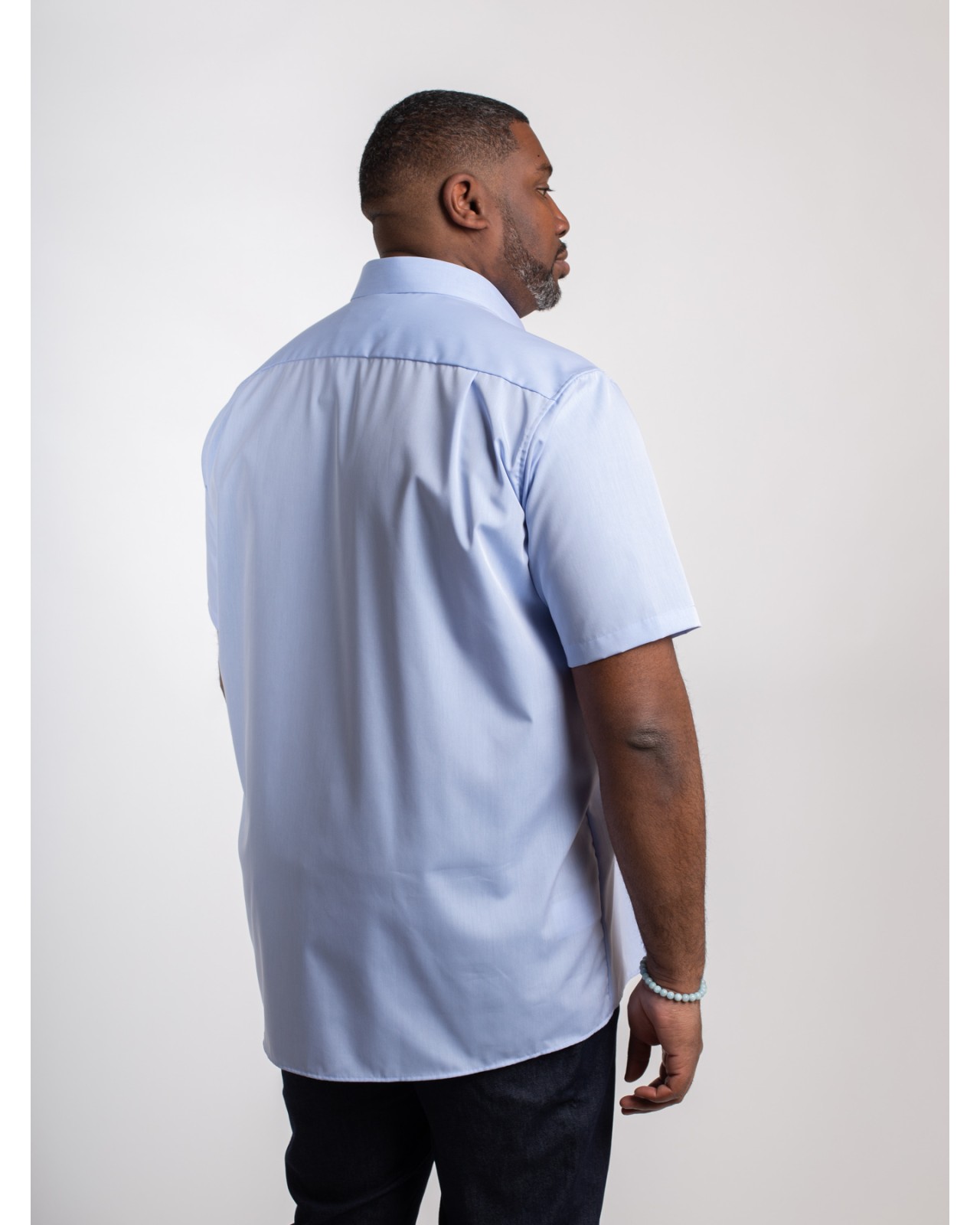 Chemisette Casa Moda grande taille bleue