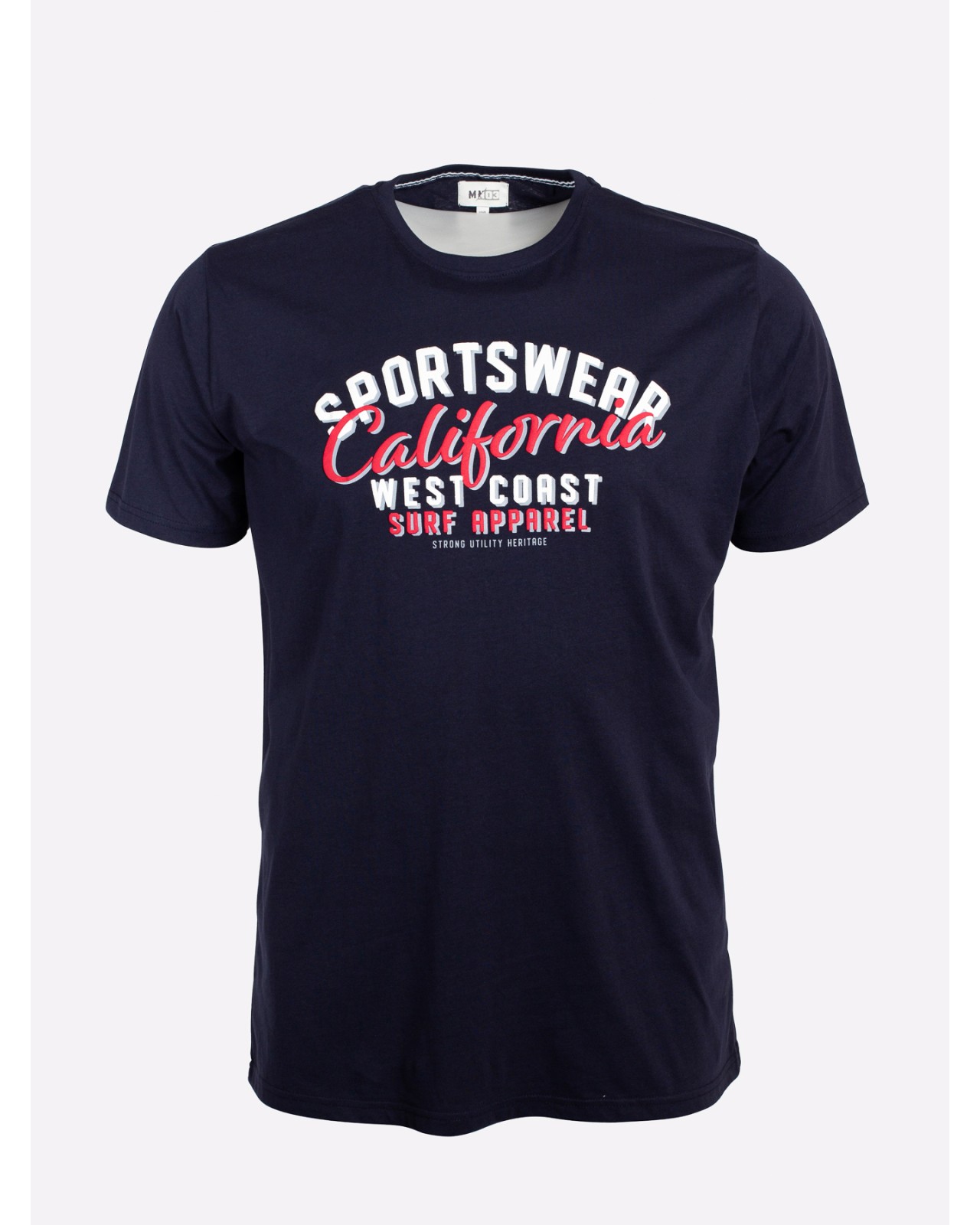 Tee Shirt MN03 California bleu marine pour Homme Grand
