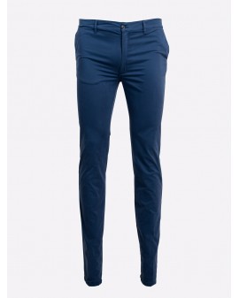 Pantalon chino 1214 bleu pour Homme Grand