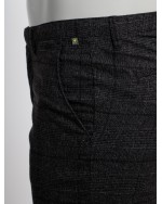 Pantalon chino Redpoint à carreaux anthracite pour homme grand