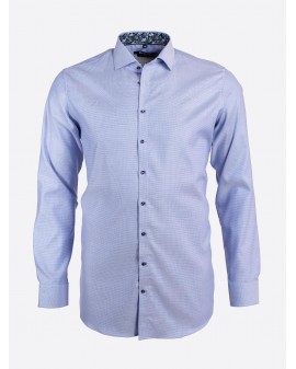 Chemise Maneven manches extra-longues 72 cm dobby bleu