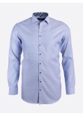 Chemise Maneven manches extra-longues 72 cm dobby bleu