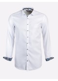 Chemise Maneven manches extra-longues 72 cm twill blanc