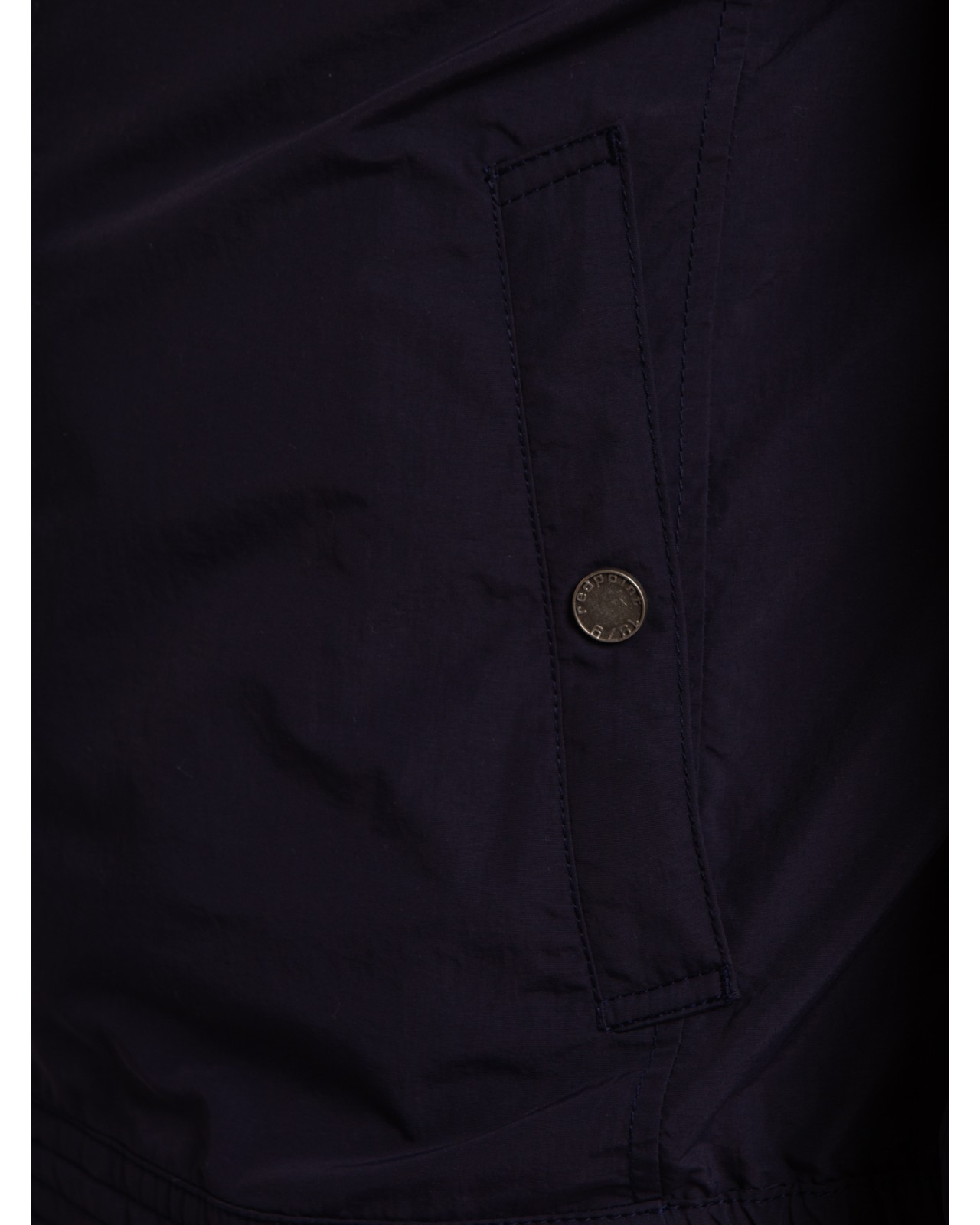 Blouson zippé Redpoint grande taille bleu marine