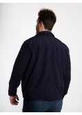 Blouson zippé Redpoint grande taille bleu marine