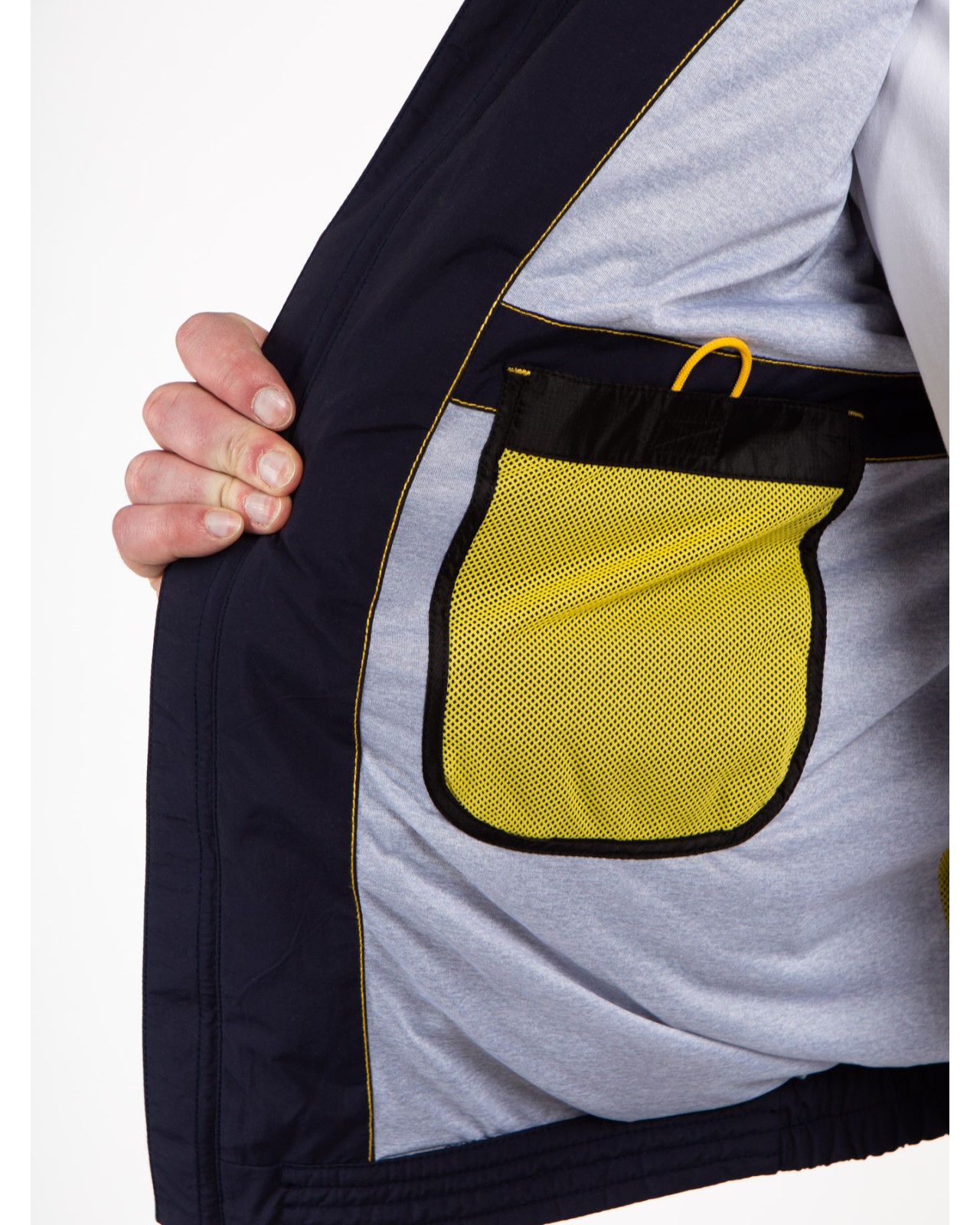 Blouson zippé Redpoint grande taille bleu marine