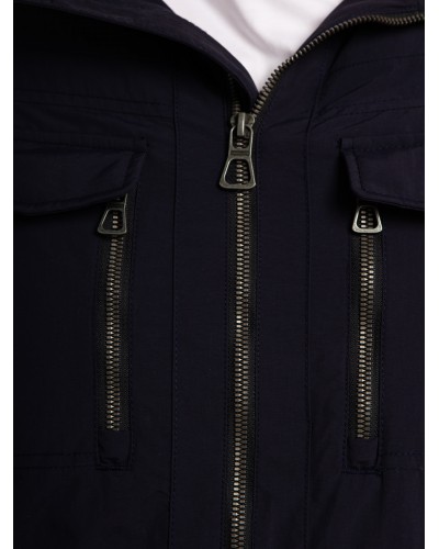 Blouson zippé Redpoint grande taille bleu marine