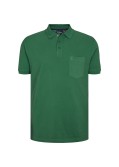 Polo piqué North 564 grande taille vert