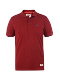 Polo mouliné Duke grande taille rouge