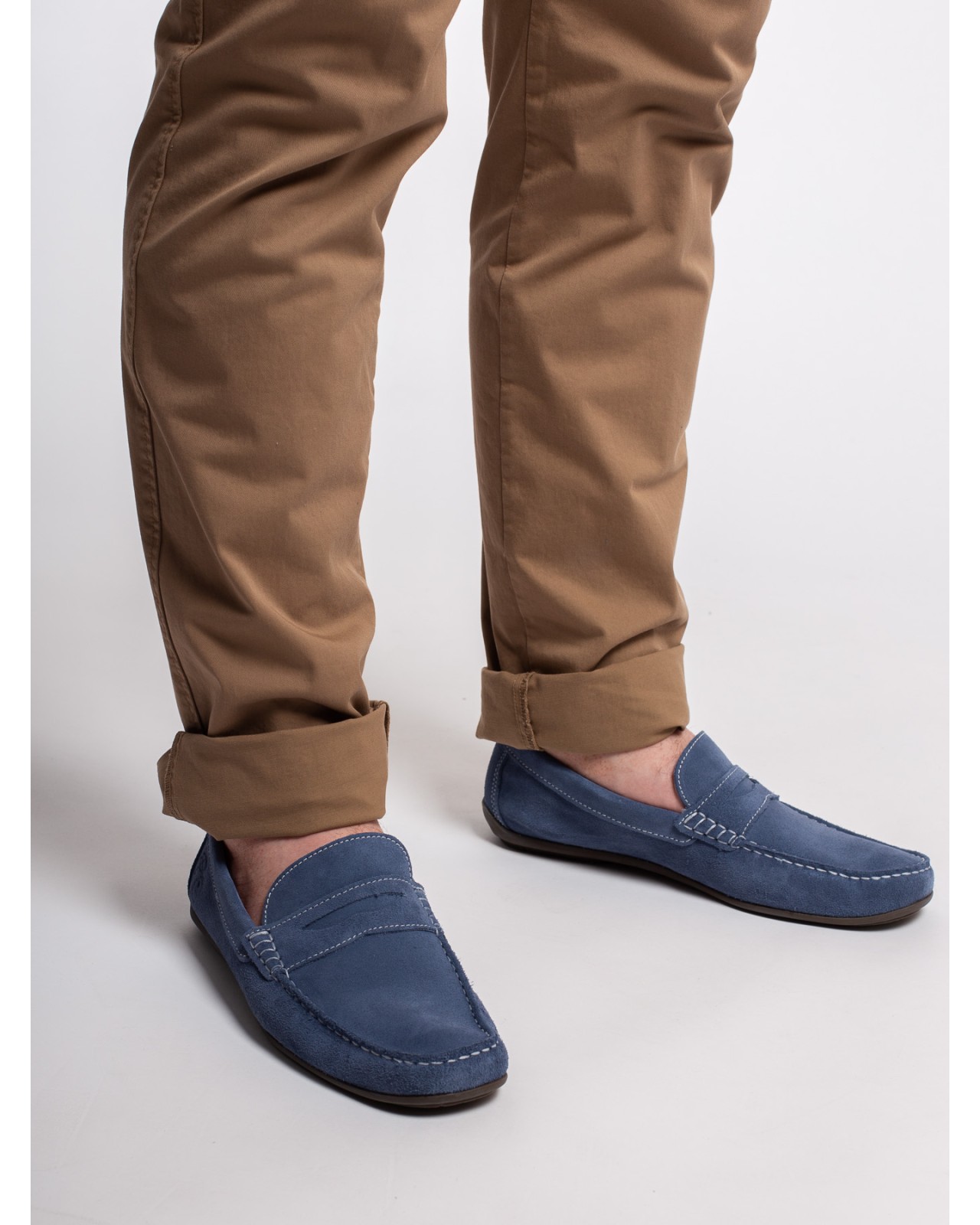 Pantalon chino 1214 beige pour Homme Grand