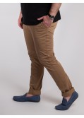 Pantalon chino 1214 beige pour Homme Grand