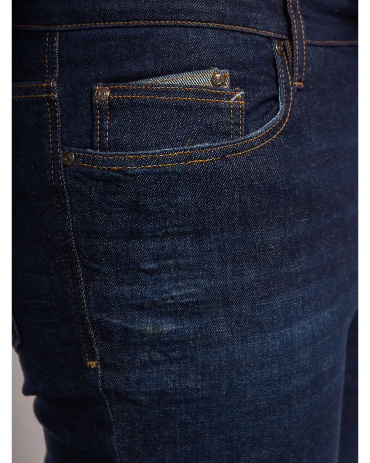 Jean Maneven bleu foncé grande longueur de jambe 38US