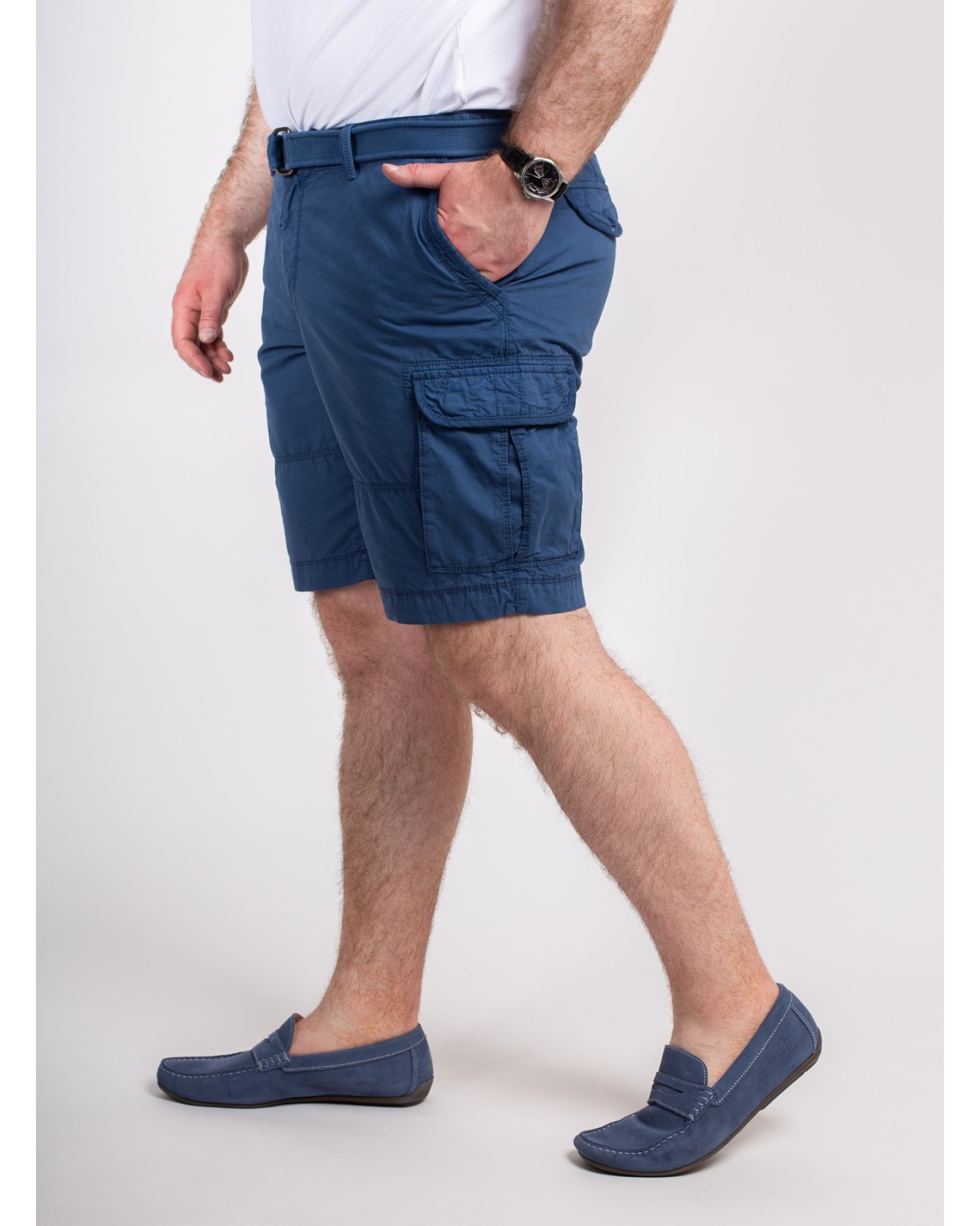 Short cargo Redpoint grande taille bleu moyen