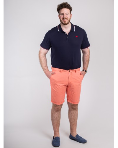 Short chino Redpoint grande taille rose