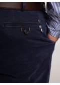 Pantalon chino Bugatti grande taille bleu