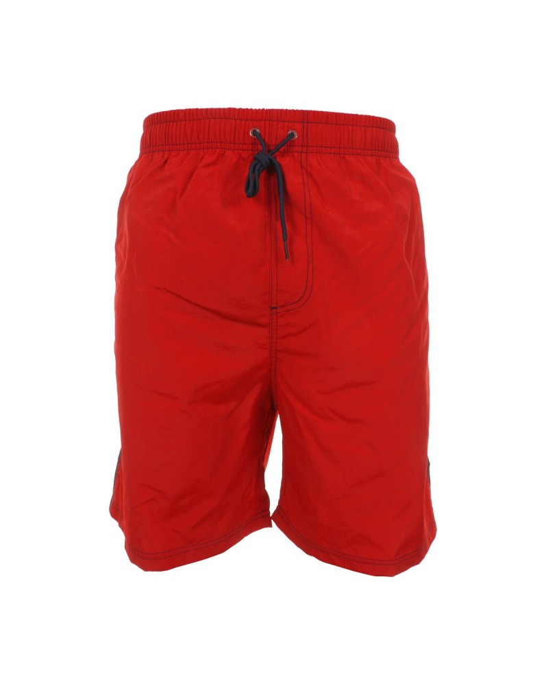 Short de bain rouge : grande taille du XL au 6XL