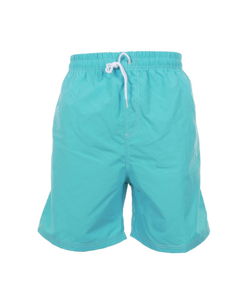 Short de bain bleu turquoise : grande taille du XL au 6XL