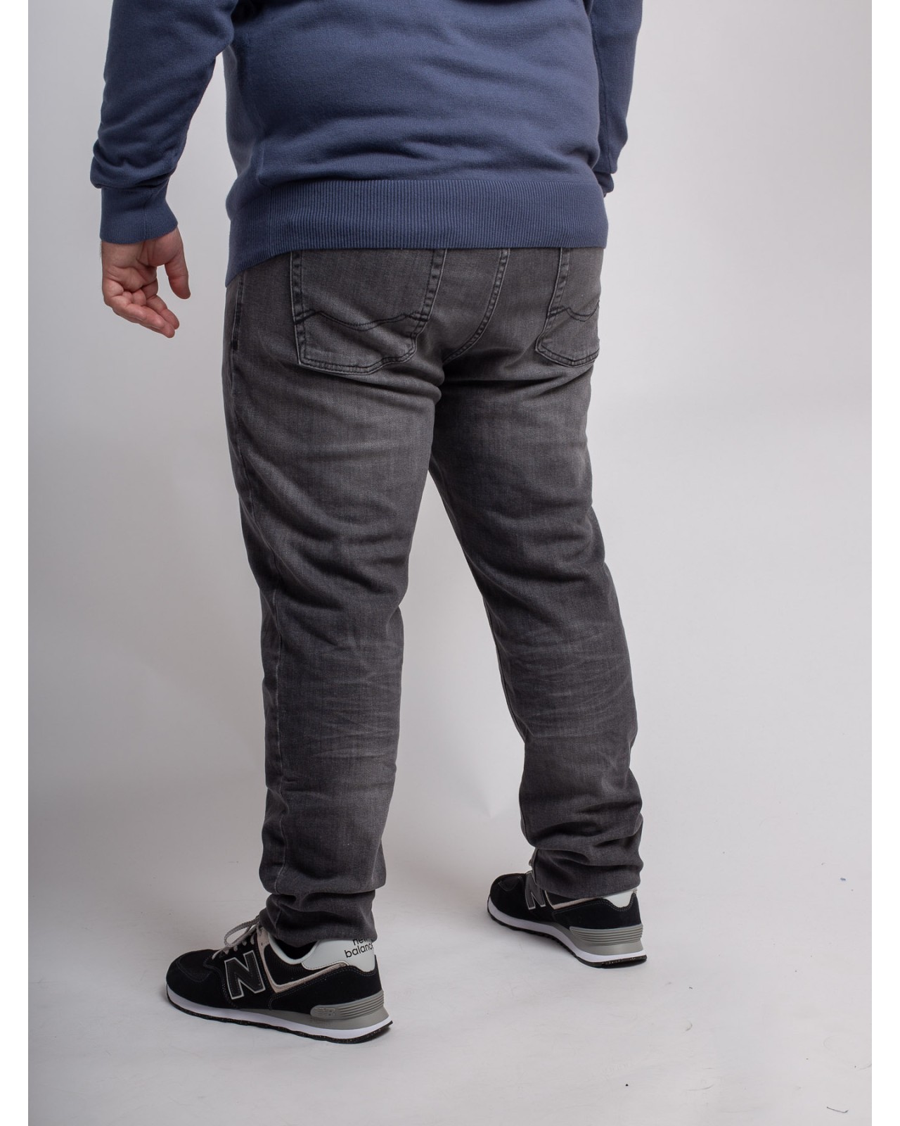 Jean Madison FlexxActive Camel Active gris grande longueur de jambe 38US