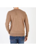 Pull en laine et coton Eden Park grande taille camel