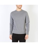 Sweat chiné Eden Park grande taille gris