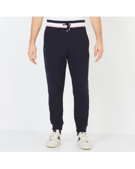 Pantalon de survêtement Eden Park grande taille bleu marine