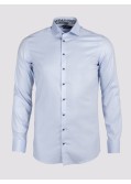Chemise piqué Maneven manches extra-longues 72 cm bleu clair NI