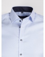 Chemise dobby Maneven grande taille bleu clair NI