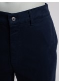 Pantalon chino 1214 sergé bleu marine pour Homme Grand