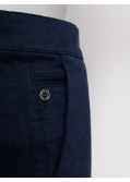 Pantalon chino 1214 sergé bleu marine pour Homme Grand