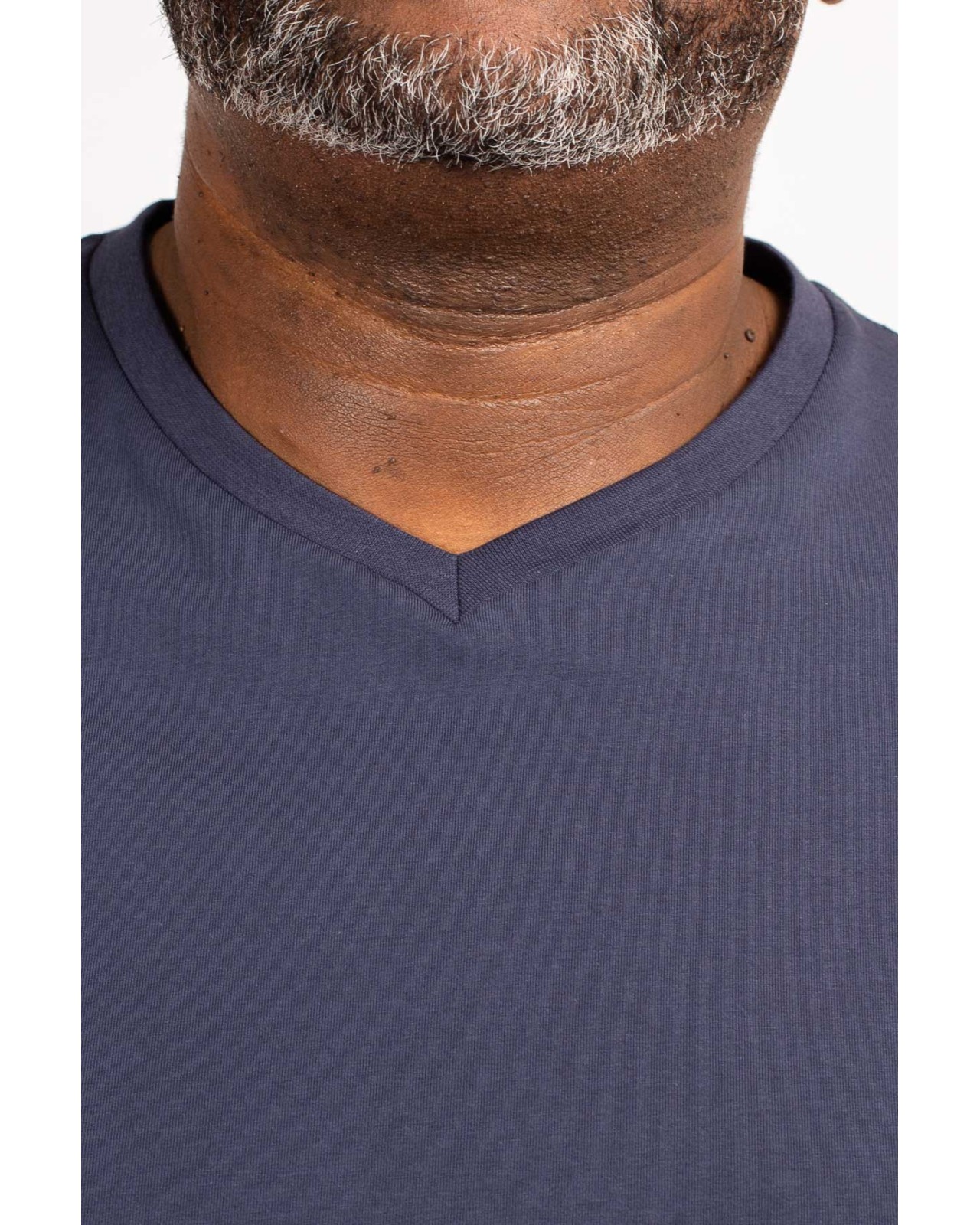 Tee shirt MN03 grande taille bleu marine