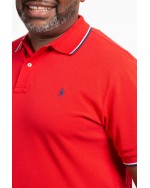 Polo piqué Ralph Lauren grande taille rouge