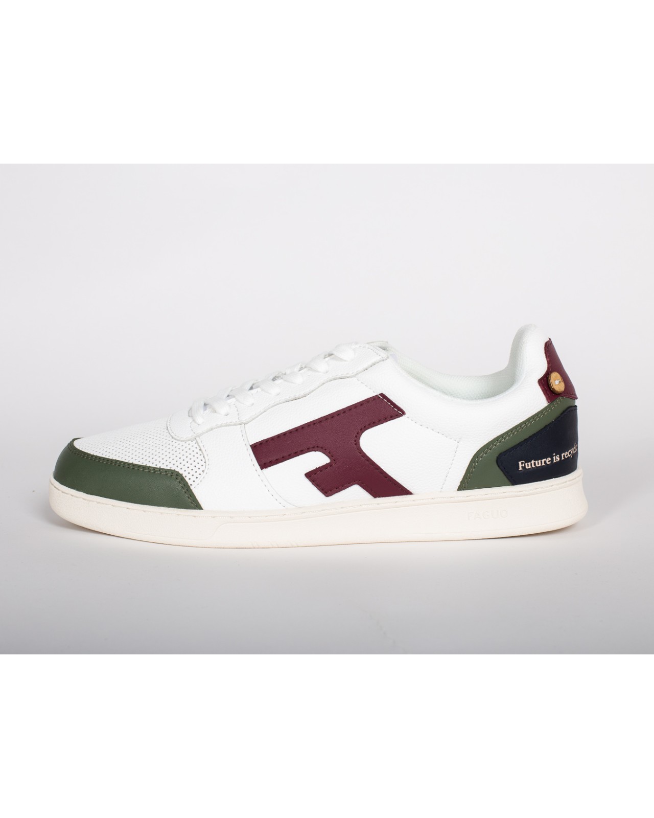 Sneakers Faguo Hazel grande taille blanc