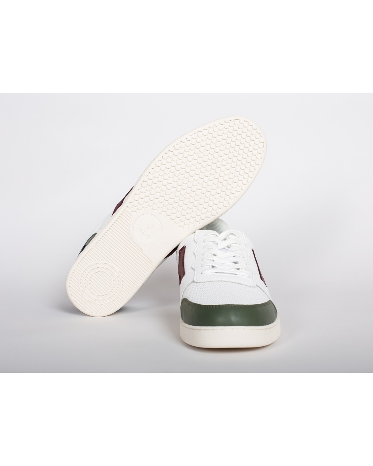 Sneakers Faguo Hazel grande taille blanc