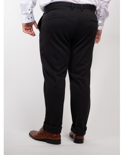 Pantalon chino MN03 grande taille anthracite